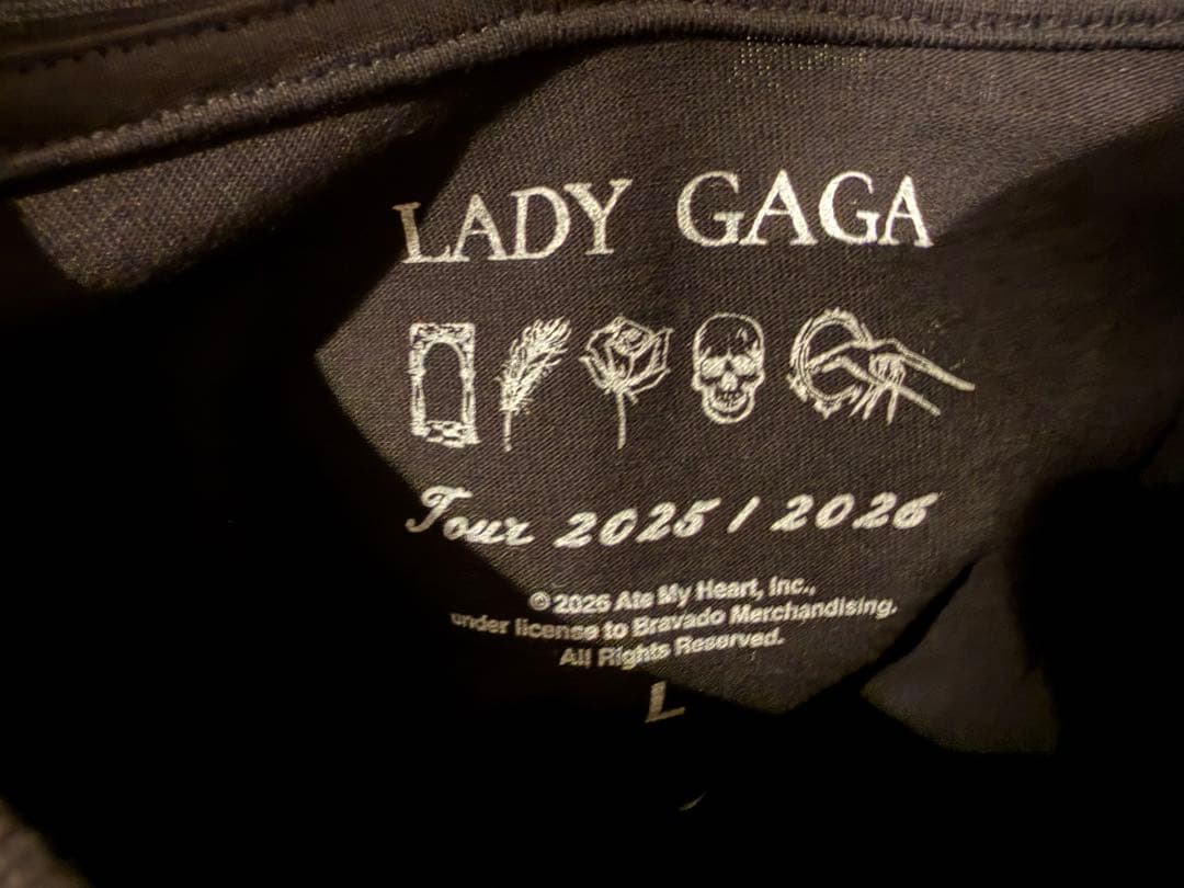 最安値LADY GAGA 2025/2026 ツアーTシャツ L