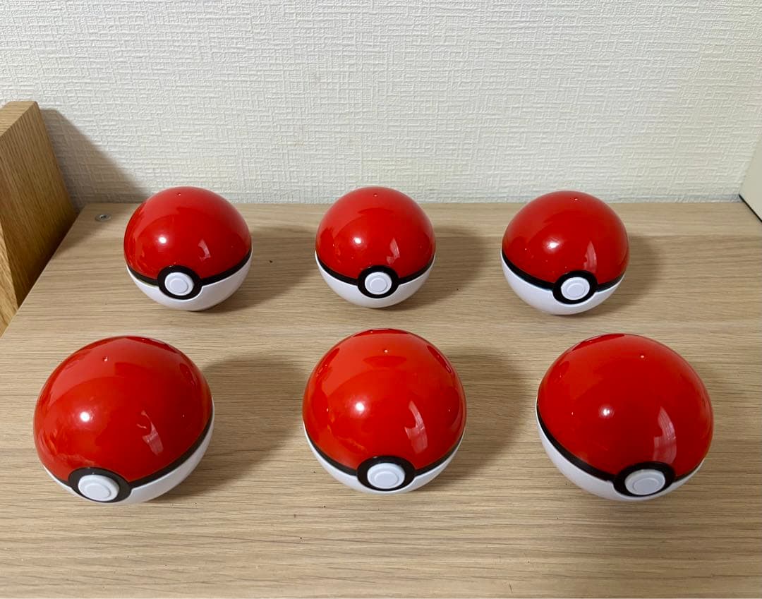 ポケモン フィギュアセット6点 モンスターボール