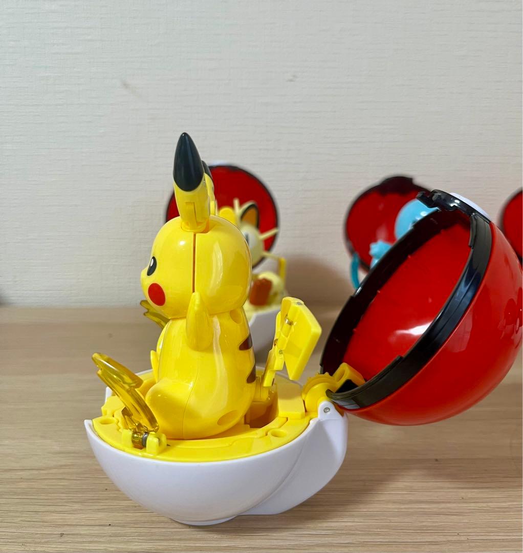 ポケモン フィギュアセット6点 モンスターボール