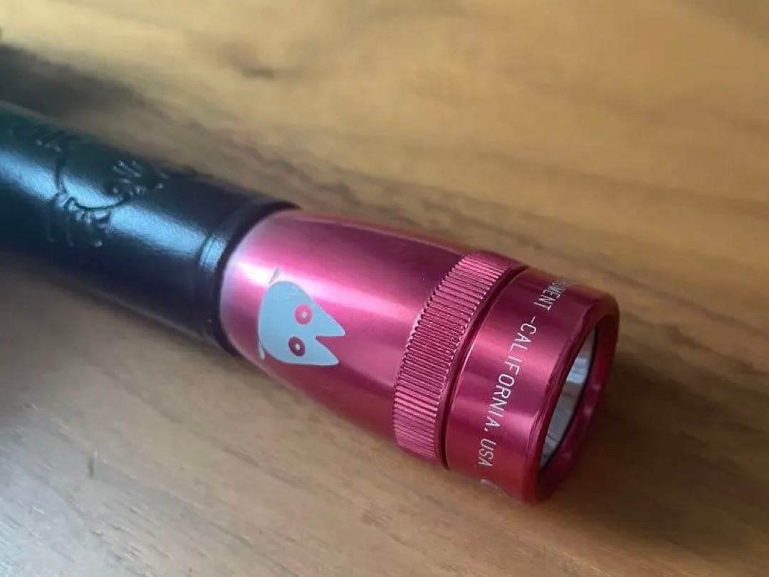 2003年製　となりのトトロ　マグライト　USA 懐中電灯　レザー 　レア