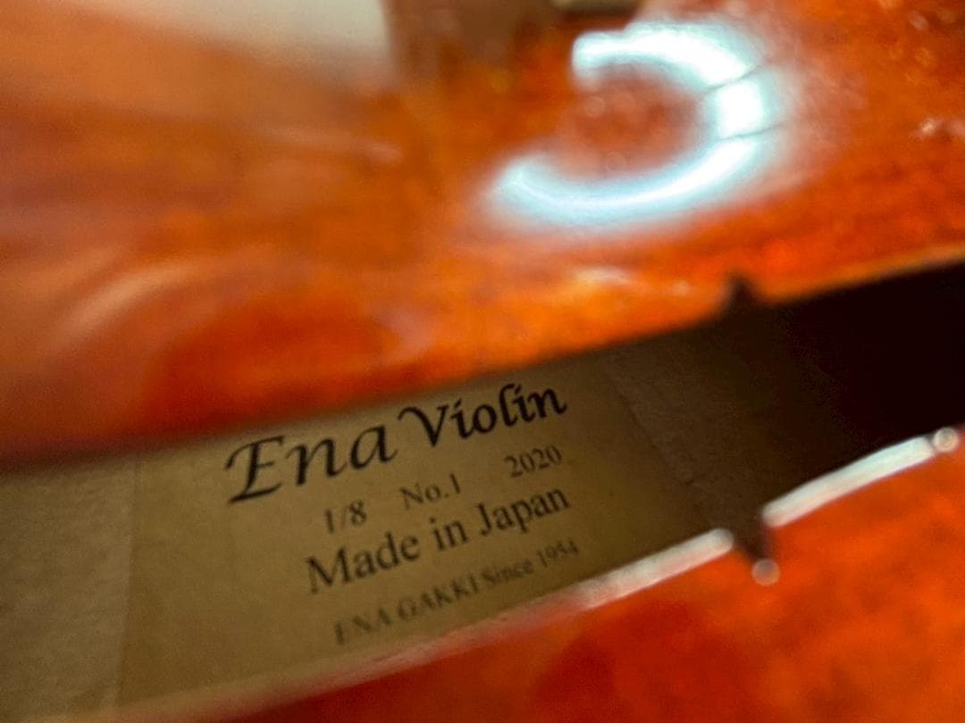 Ena Violin 1/8 No.1 2020年製 バイオリン 音出し確認済