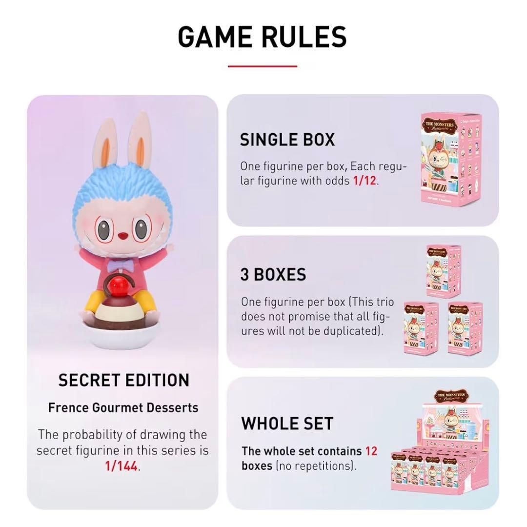 THE MONSTERS ラブブ Patisseries アソート