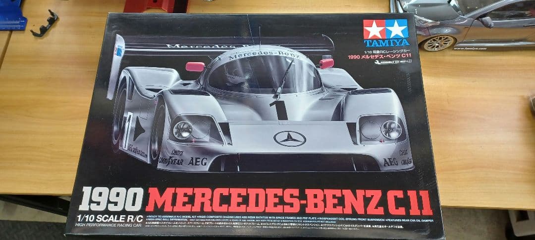 (値下げ中)タミヤ ラジコン メルセデス・ベンツC11新品未使用