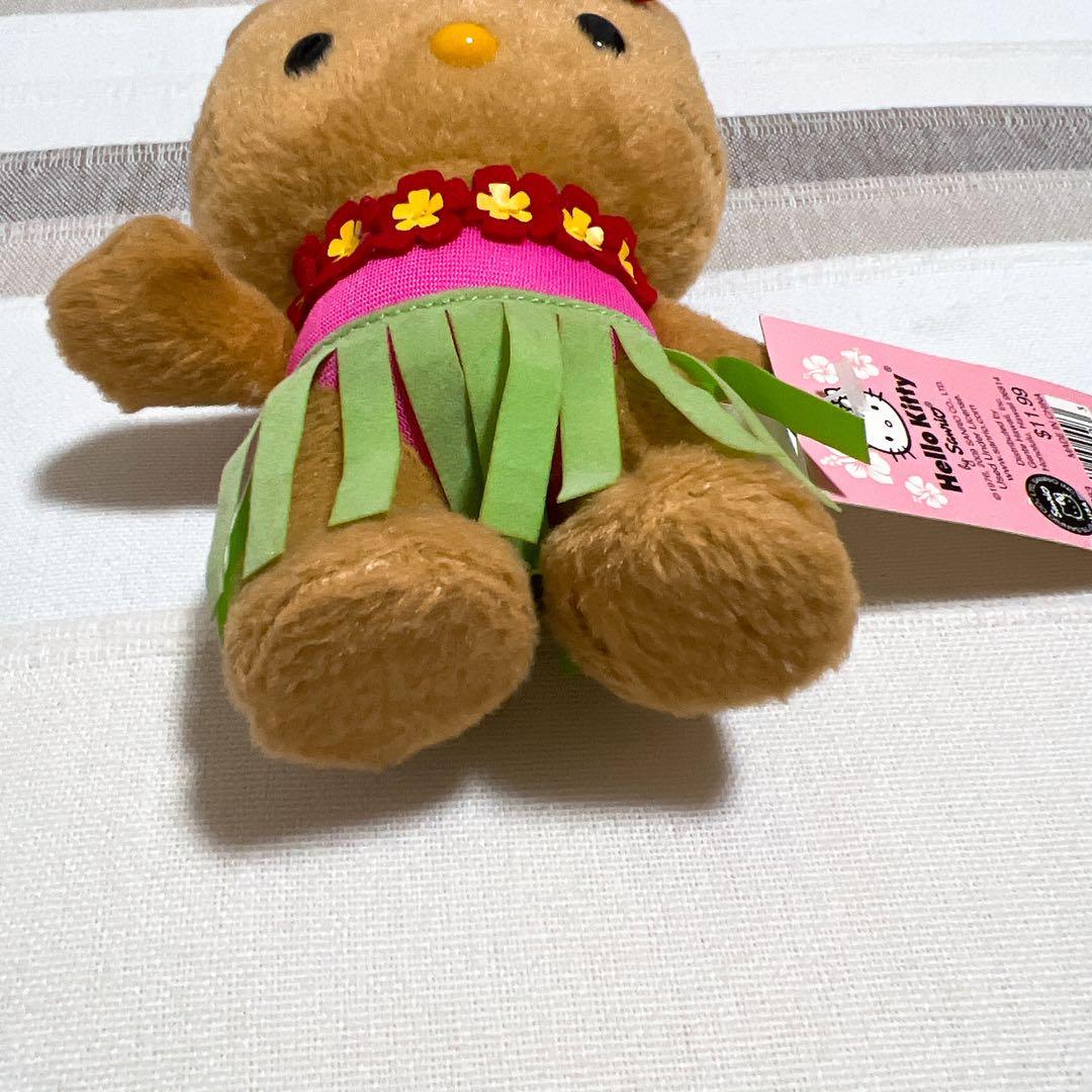 サンリオ　ハローキティ　ハワイ　日焼けキティ　ぬいぐるみ　マスコット