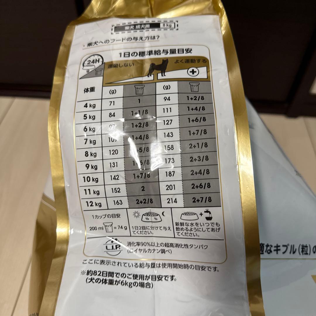 ②ロイヤルカナン BHN 柴犬 成犬用 生後10ヵ月齢以上 8kg