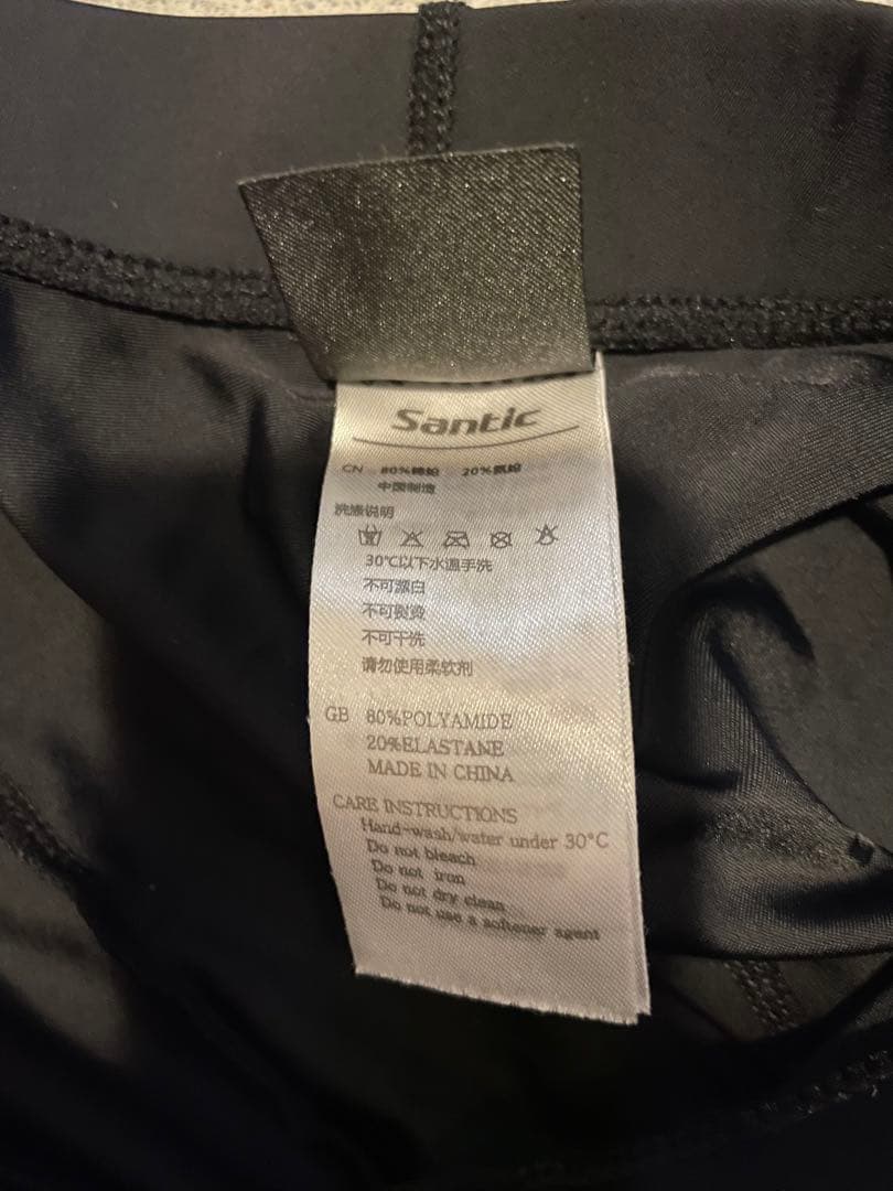 5本セット！レーサーパンツ ストレッチ素材 パッド付きセット