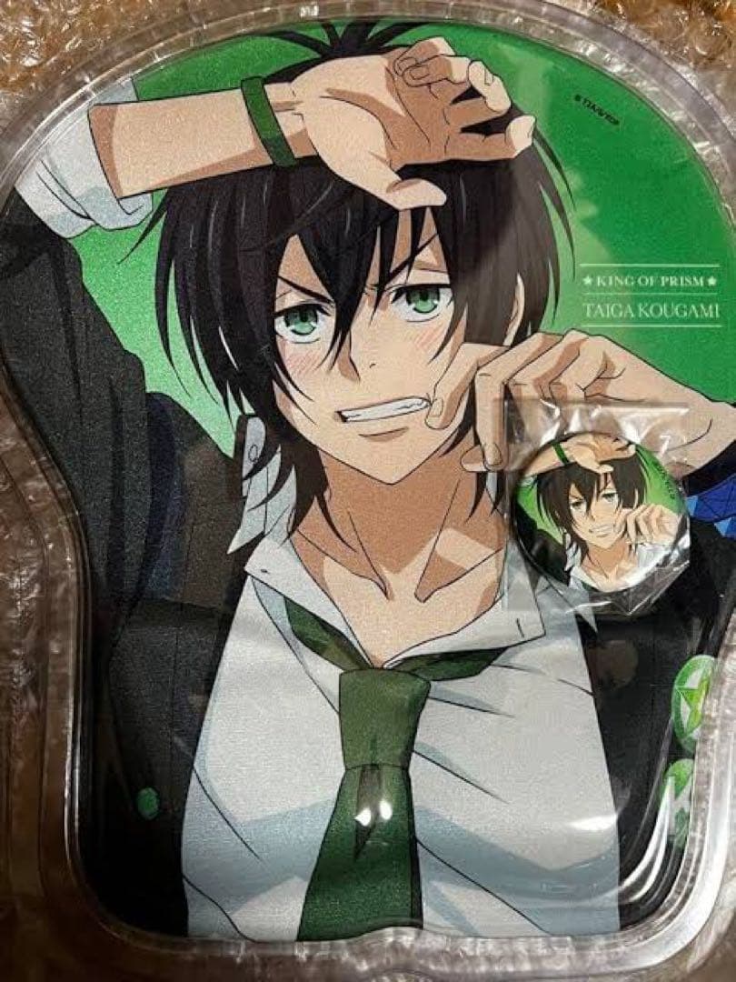 KING OF PRISM 胸きゅんマウスパッド 香賀美タイガ