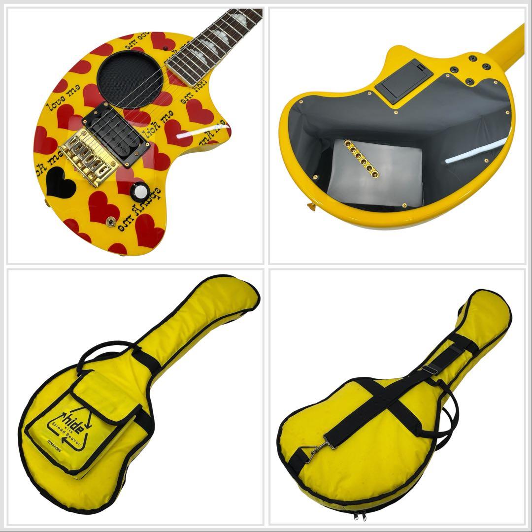 【美品】 FERNANDES フェルナンデス YELLOW HEART zo-3