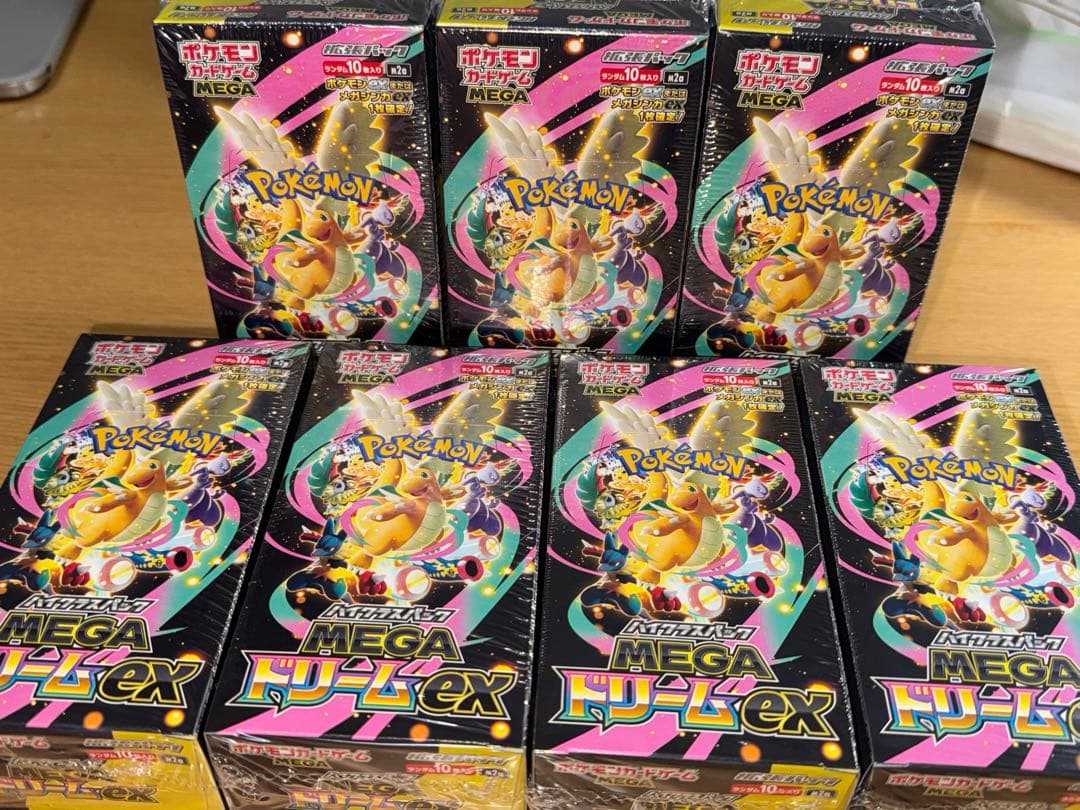 ポケモンカード　megaドリームex シュリンク付き