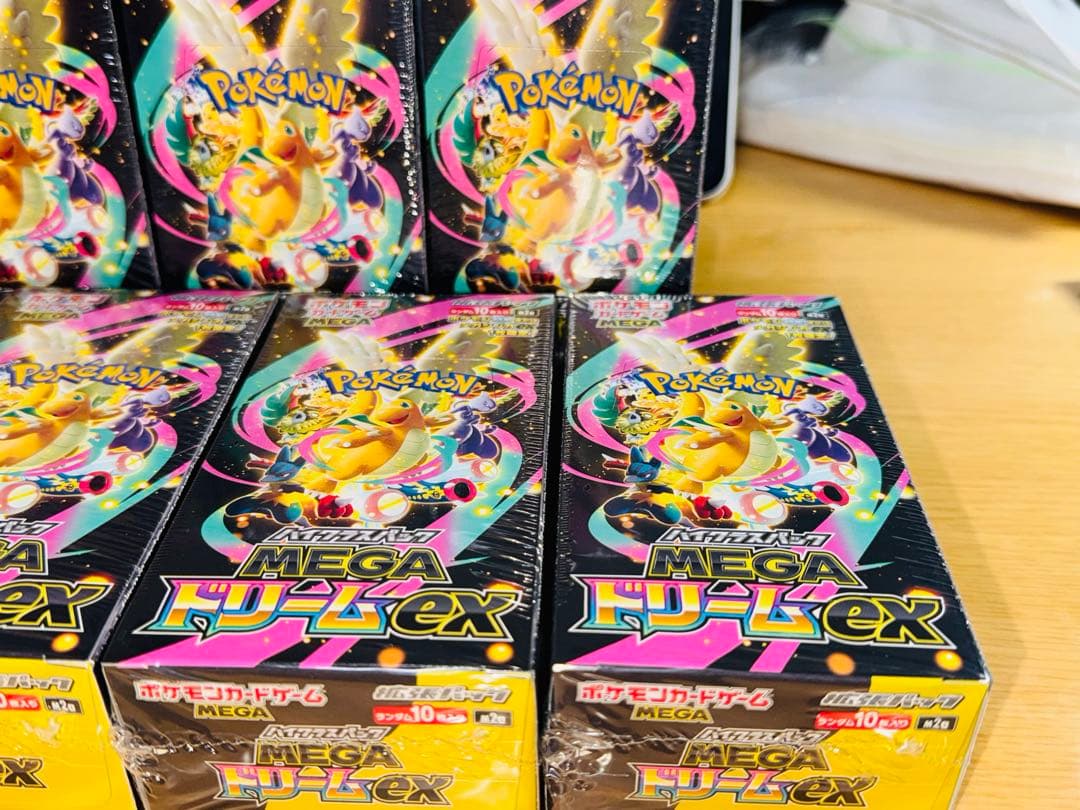 ポケモンカード　megaドリームex シュリンク付き