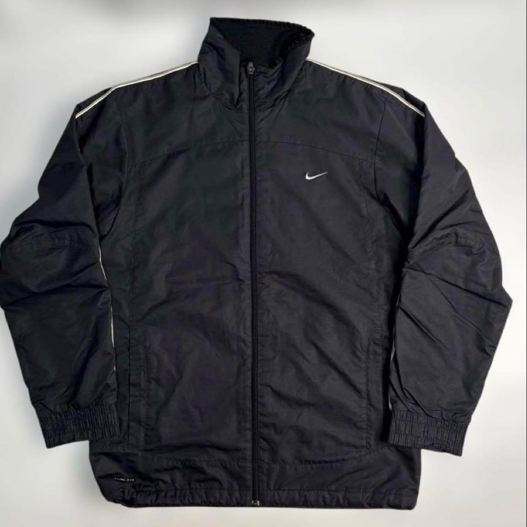 00s nike ナイキ ナイロン セットアップ 黒　美品