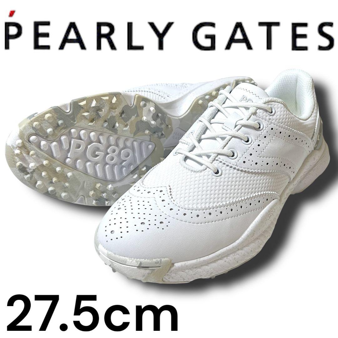 パーリーゲイツ ウィングチップTYPE スパイクレス ローカット ゴルフシューズ