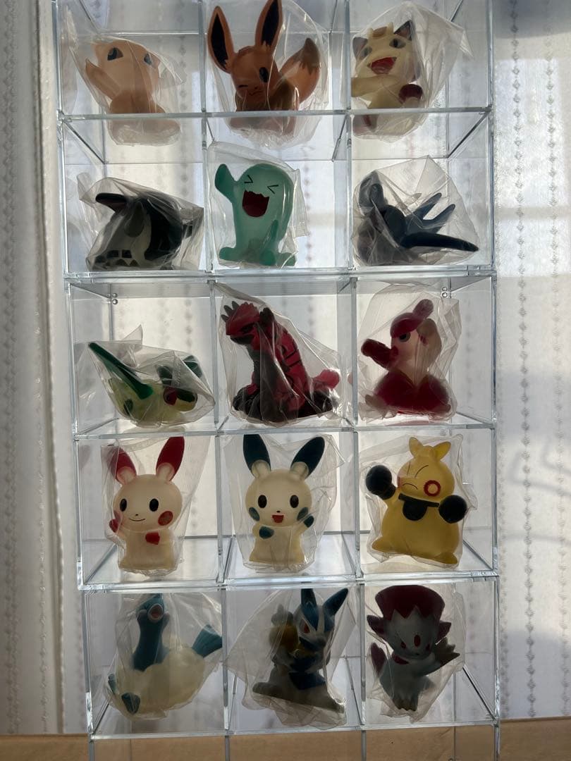 【クリア】キメわざポケモンキッズ2 15体コンプリートセット　全部クリア