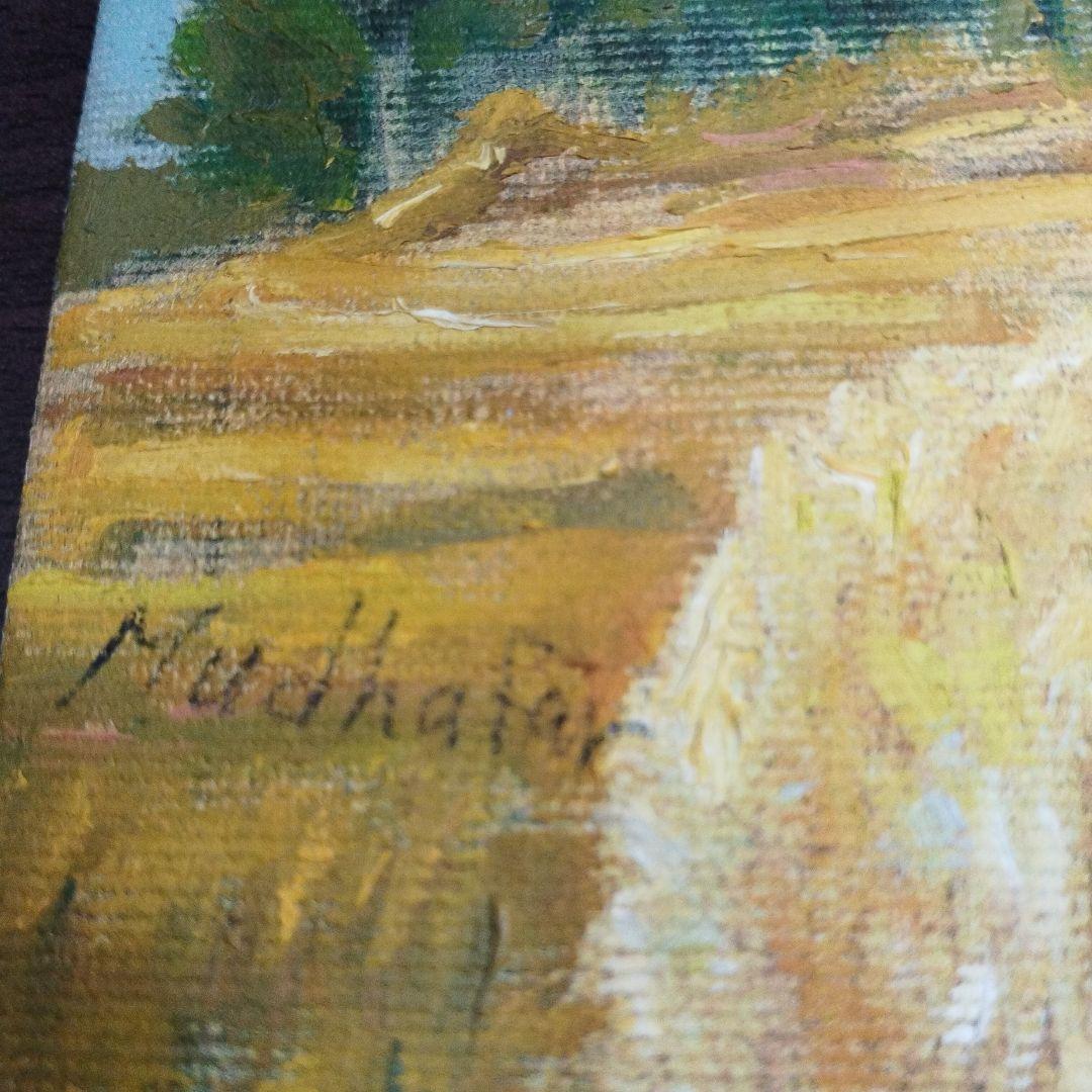 Madhatari 風景油彩画 ①