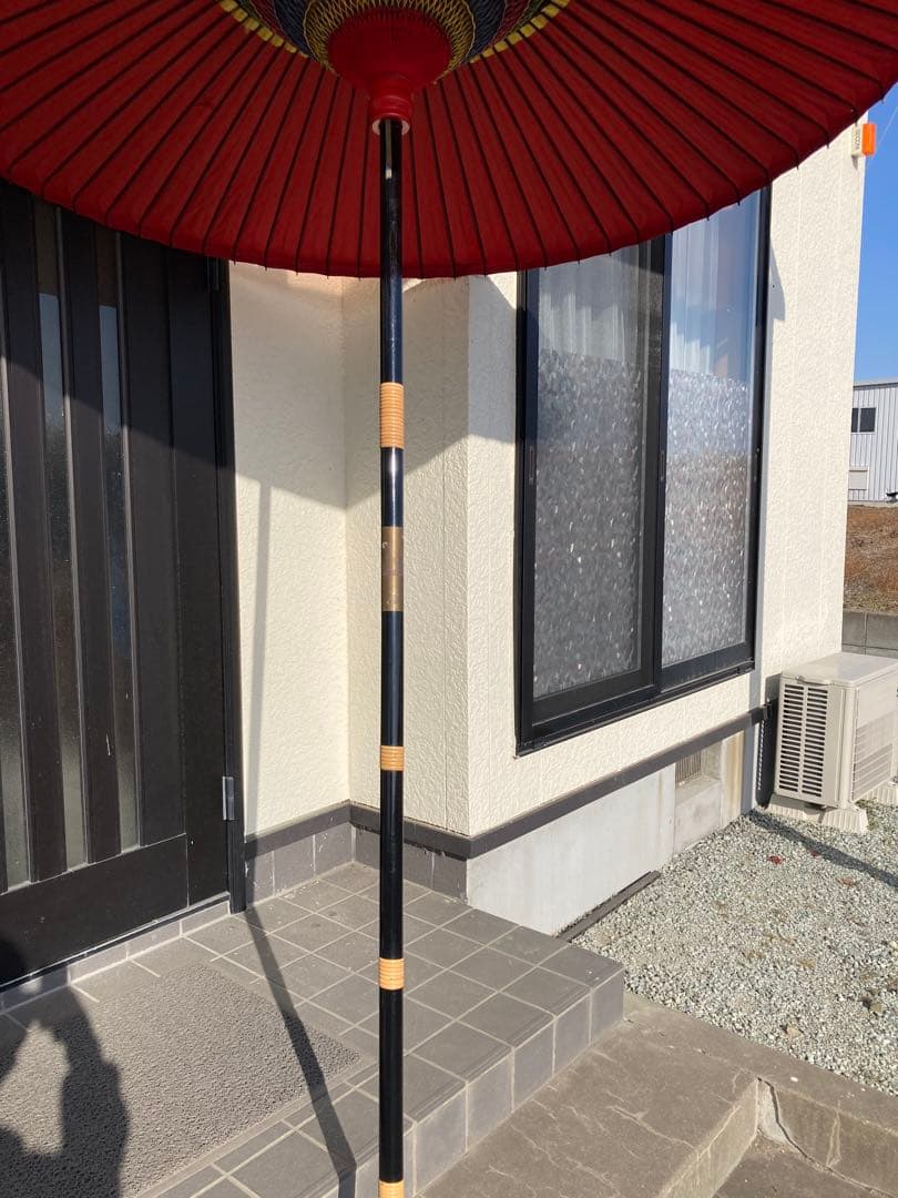 茶道具　野点傘　専用収納袋入り