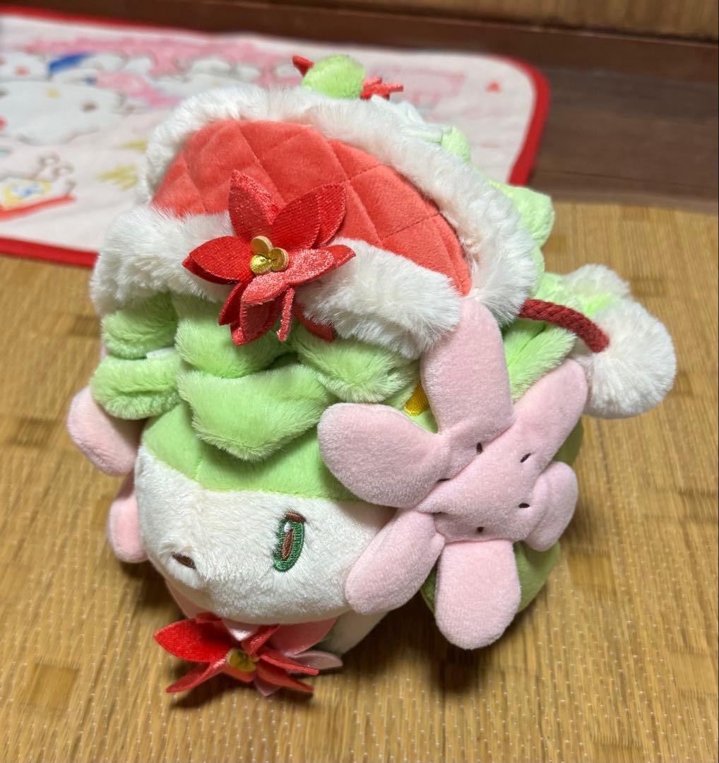 シェイミ　クリスマス　ぬいぐるみ　ポケモンセンター