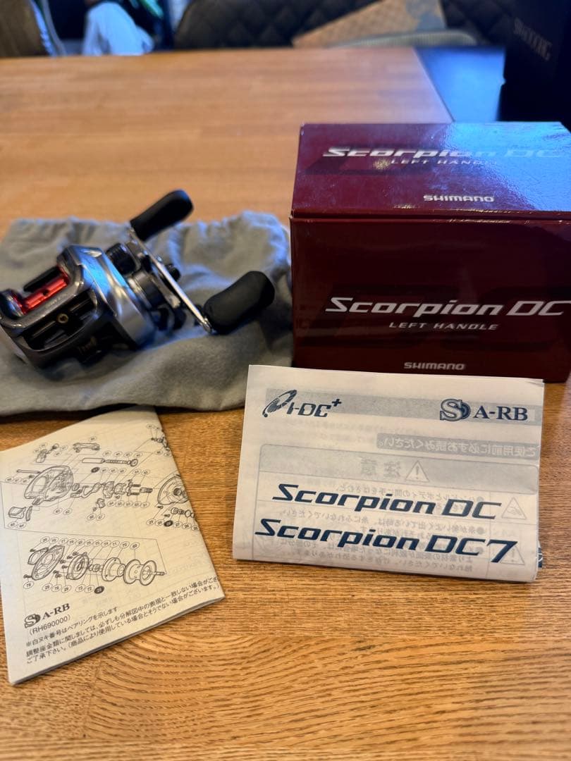 【美品】11スコーピオンDC Shimano Scorpion DC 左ハンドル
