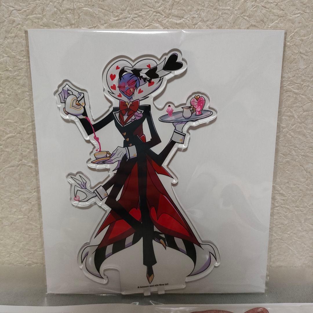 ハズビンホテル アニカフェ 一番くじ ヴァレンティノ アクスタアクキー4点セット