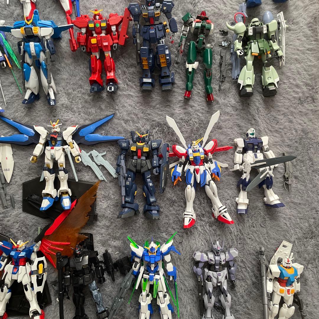 MG RG HG SD ガンプラ他まとめ売り 約50体