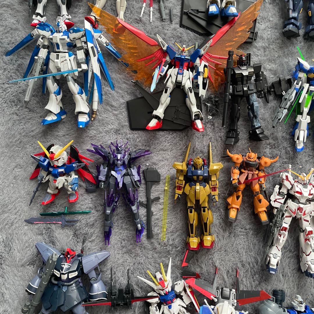 MG RG HG SD ガンプラ他まとめ売り 約50体