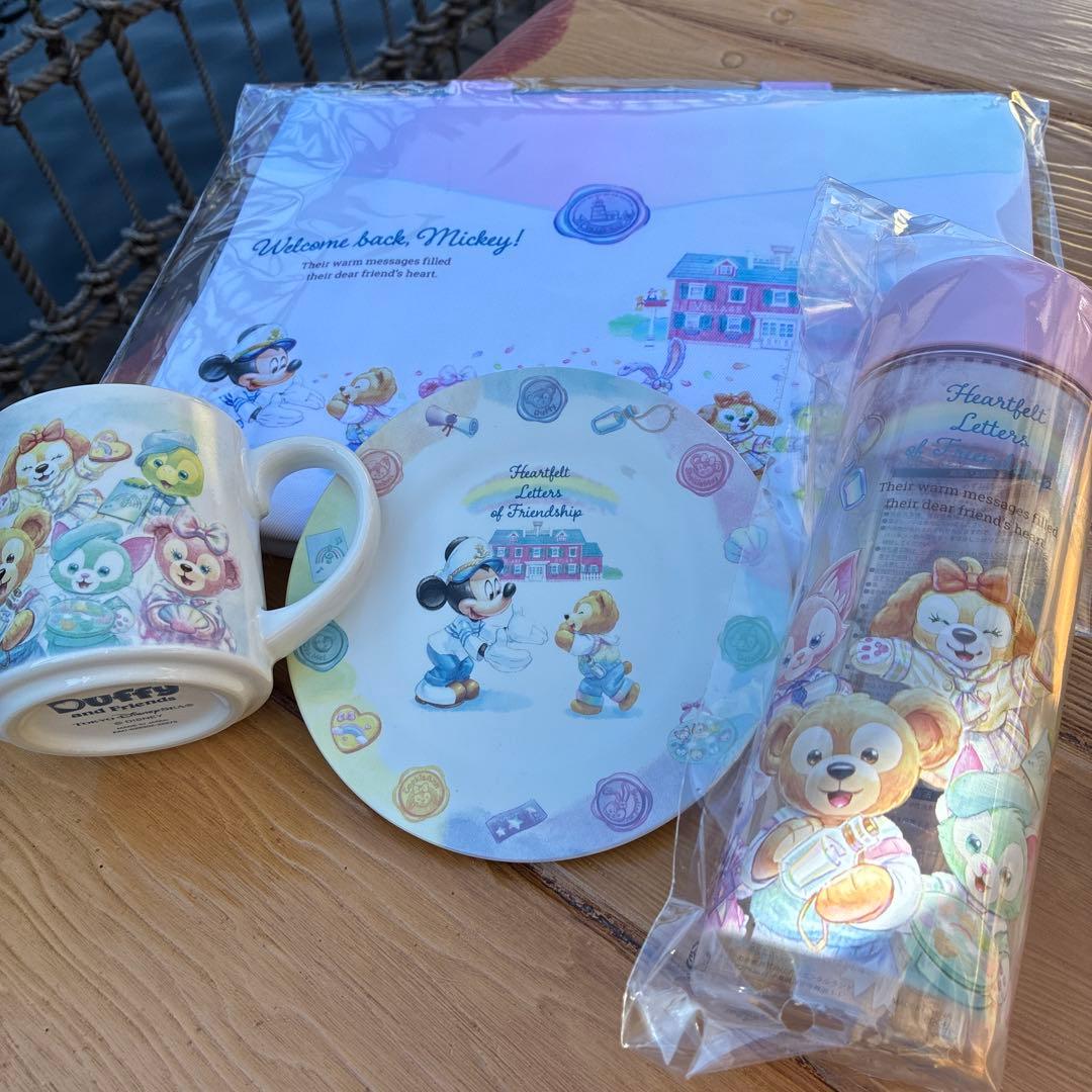 TDS 東京ディズニーシー ダッフィー＆フレンズ スーベニア4点・ミニタオル