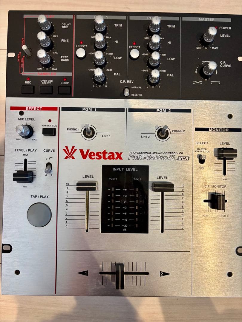 難ありVestaxベスタクスDJミキサーPMC-05Pro SL VCA DJ