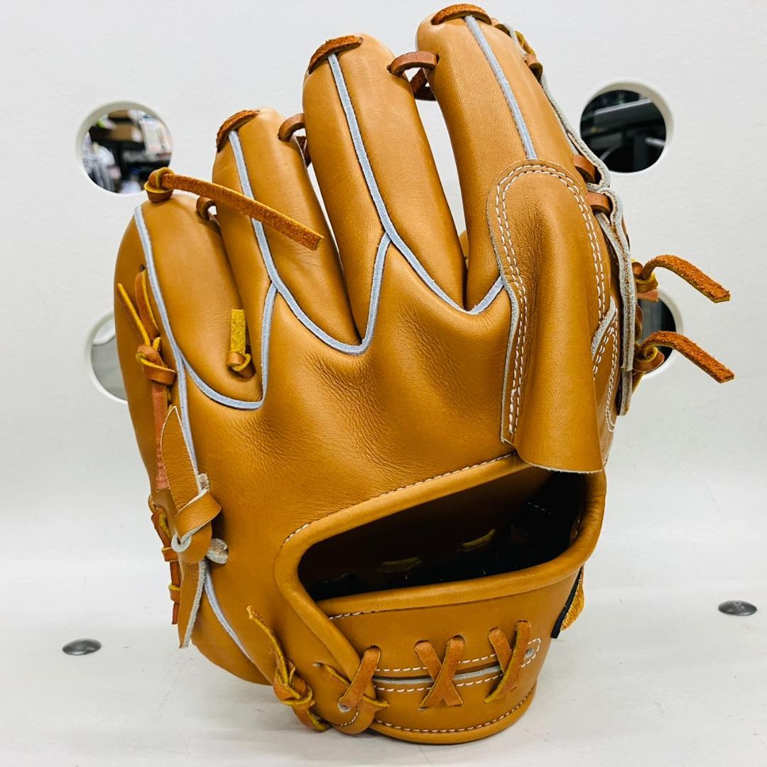 ミズノプロ　当店限定オリジナルオーダーグラブ　投手用　AXI(1)　王冠スタイル