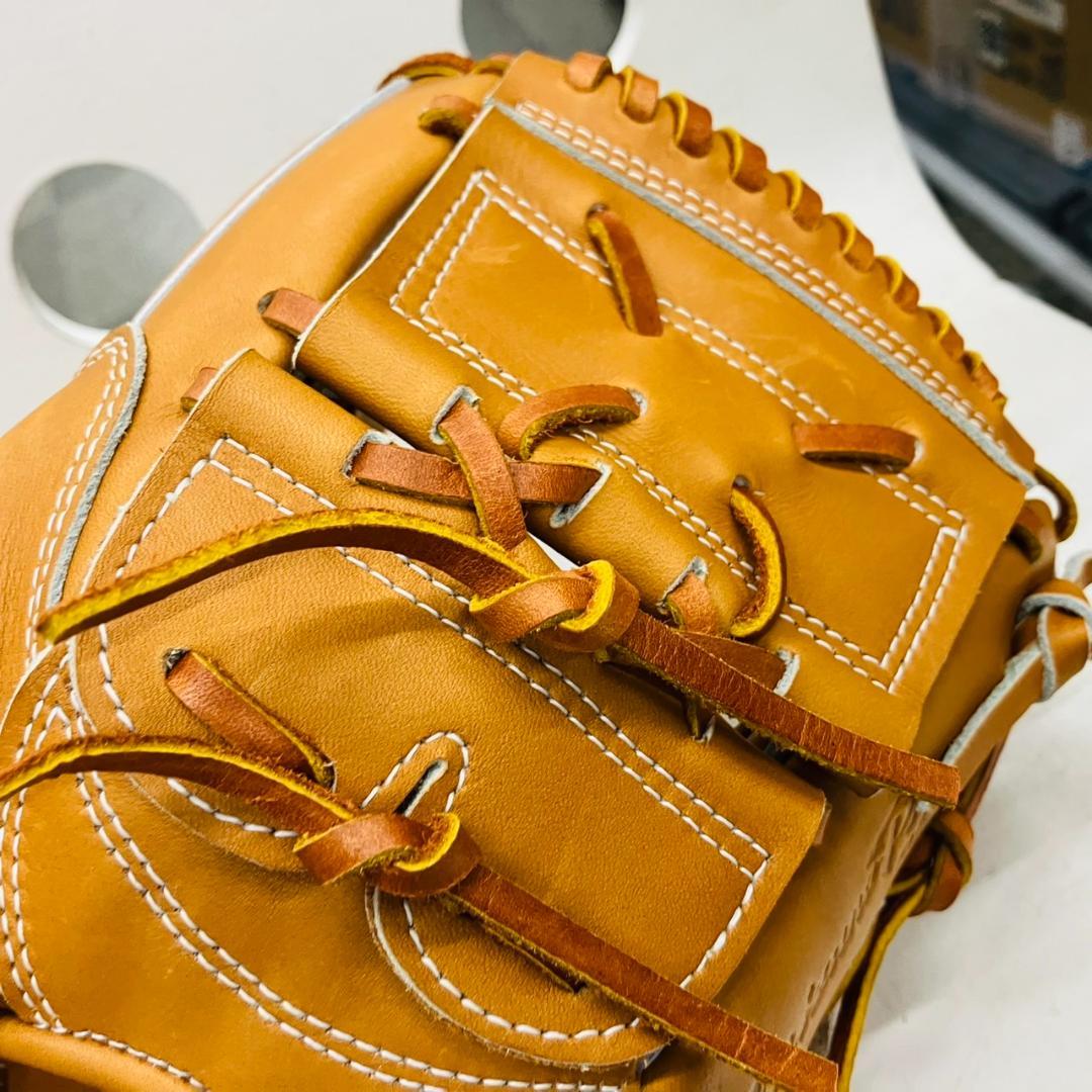 ミズノプロ　当店限定オリジナルオーダーグラブ　投手用　AXI(1)　王冠スタイル