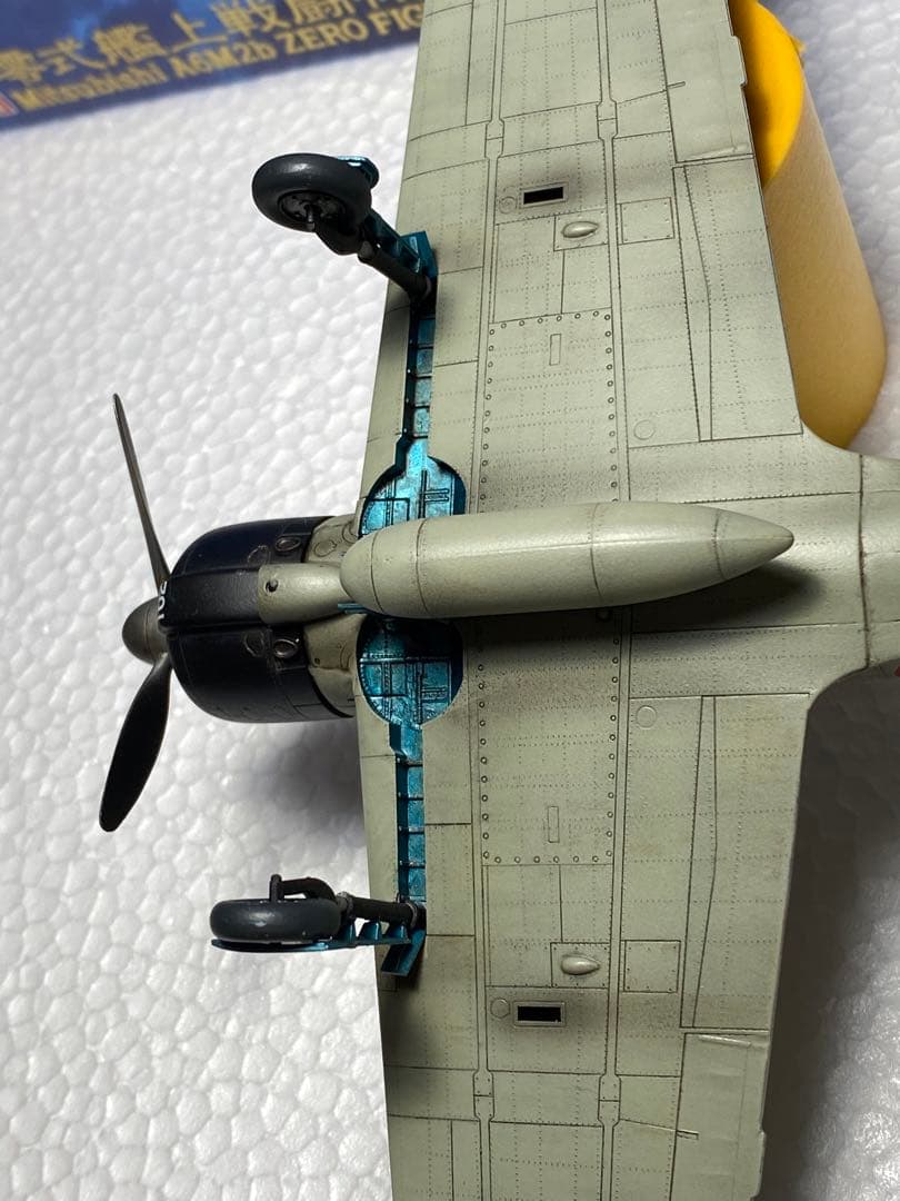 完成品　零式艦上戦闘機21型 空母　瑞鶴所属撃墜王　岩本徹三　零戦