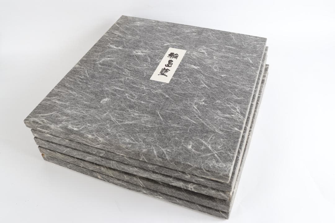 輪島塗 半月盆 卓上膳 五枚 紙箱 木箱 懐石道具会席