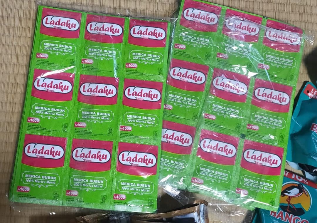 LADAKU 挽き胡椒-ケチャップマニス-インドネシアインスタントコーヒー