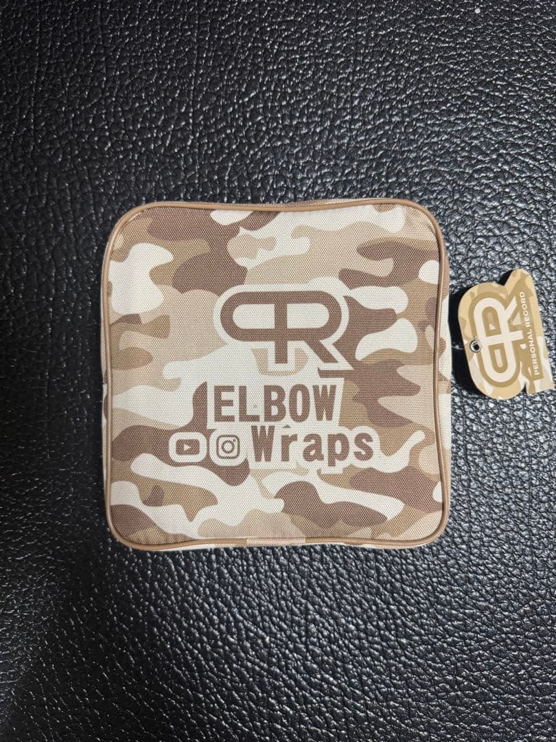 【最新モデル】パーソナルレコード　エルボーラップ(デザートカモ)