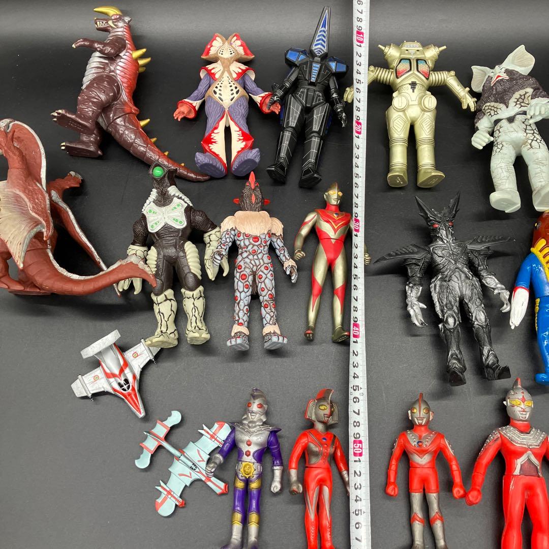大量　ウルトラマンシリーズ 怪獣フィギュア ポピー　日本製あり　円谷プロ