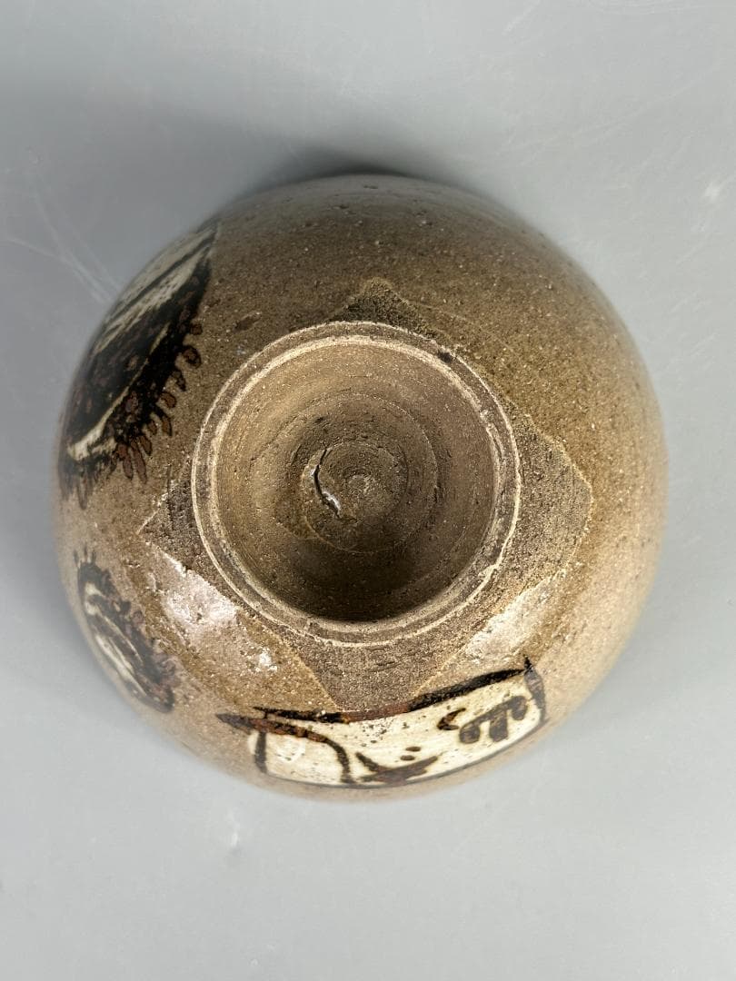 日本美術 尾形乾山写 茶碗 湯呑み 貝図茶碗 木箱入り