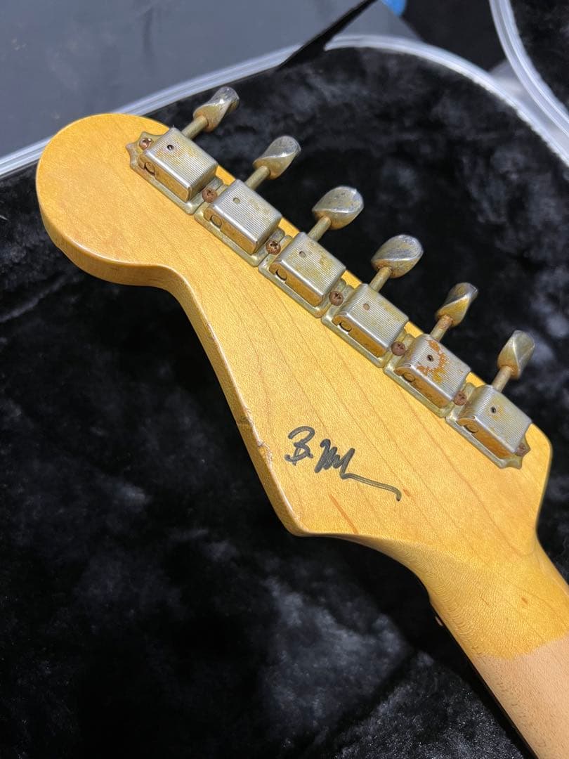 ギター nash guitars S63 Ash aging surf green