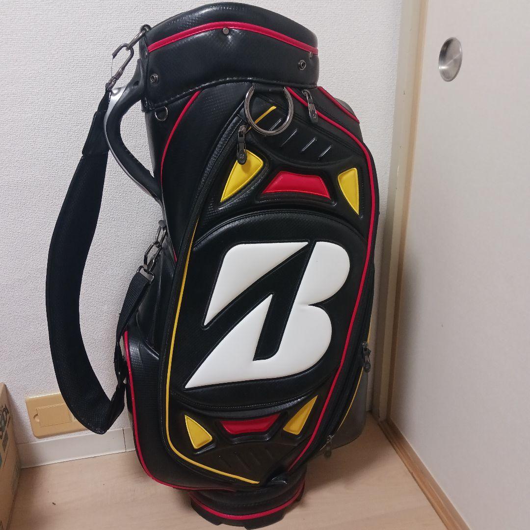 早い者勝ち!!! ブリジストン ゴルフ キャディバック 黒/赤/黄