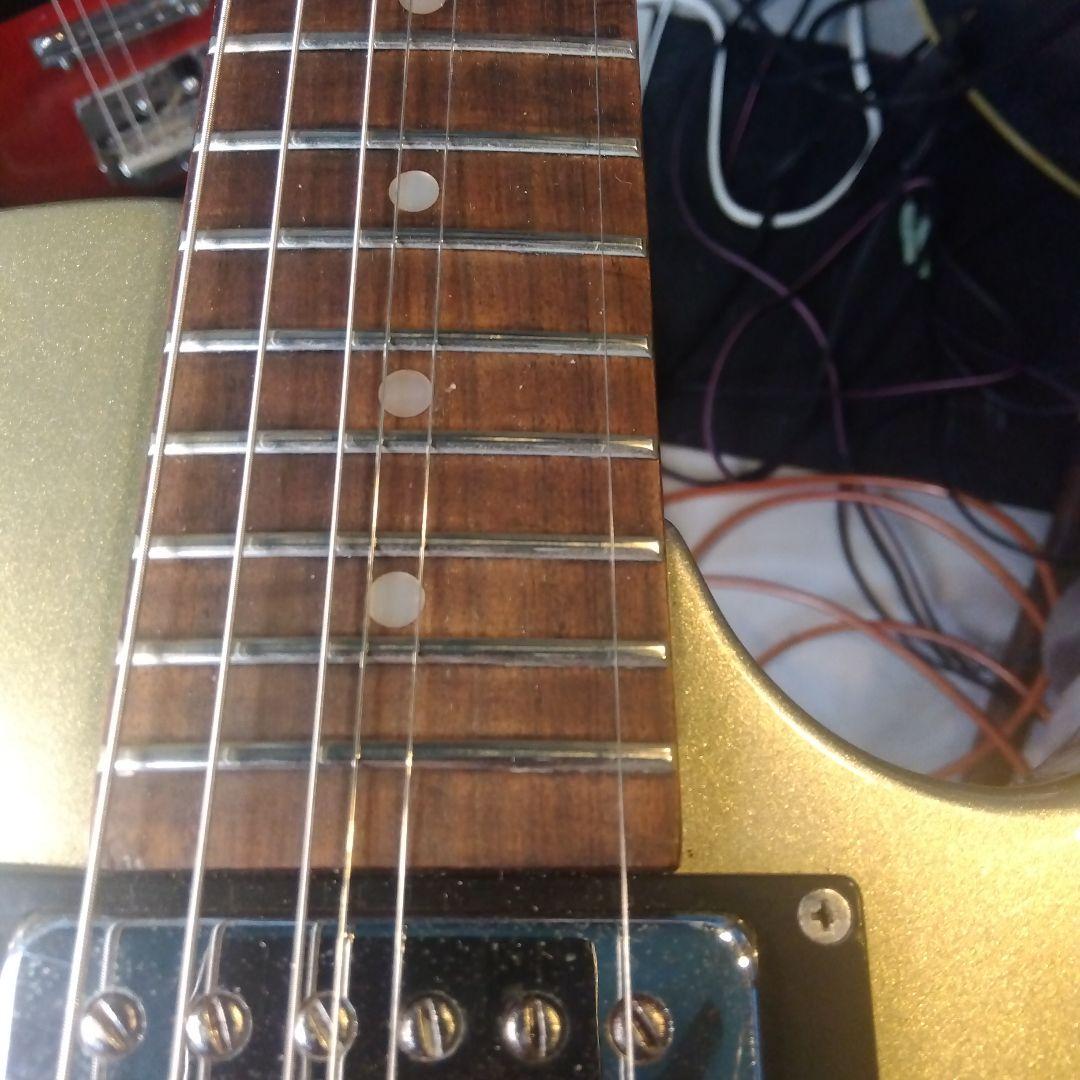 ゴールド エレキギター ！TOKAIレスポールタイプ…