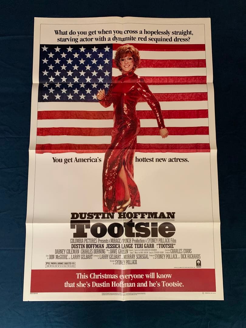 トッツィー　TOOTSIE USオリジナル映画ポスター