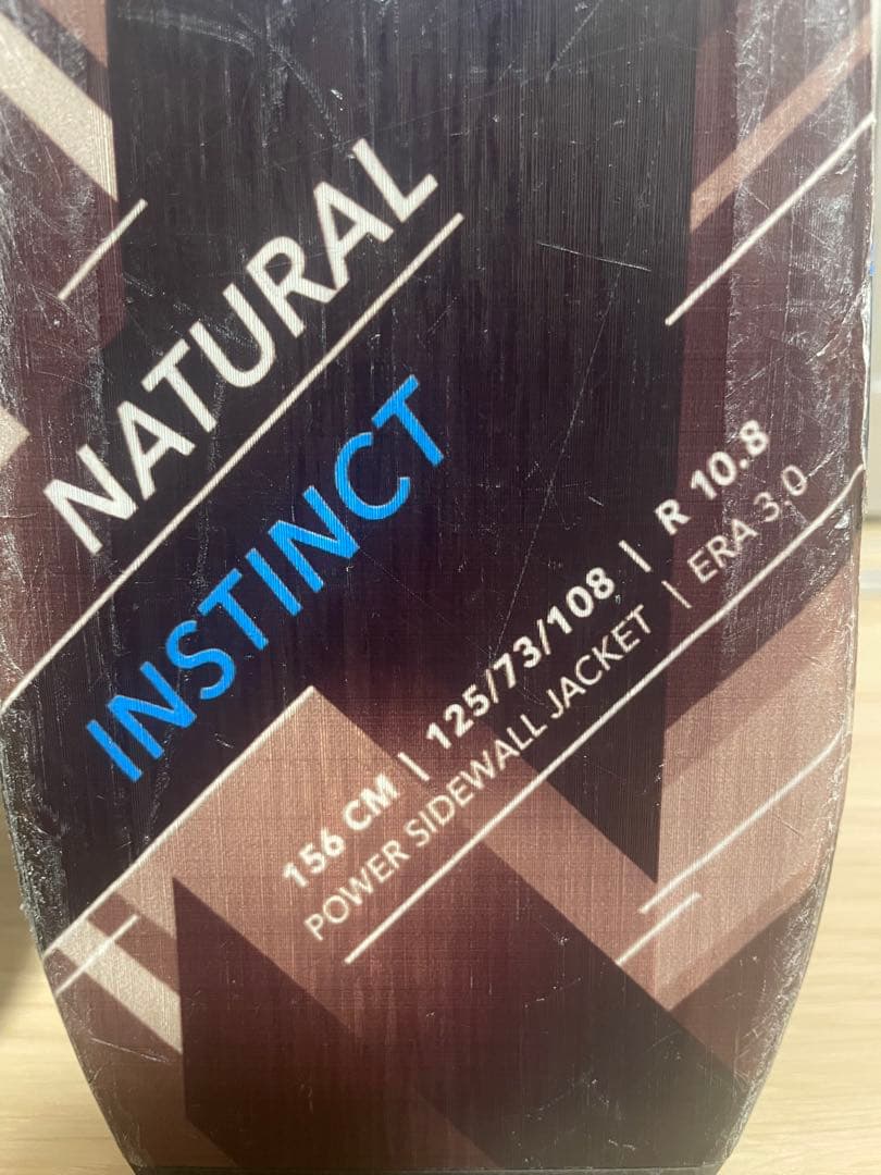 HEAD NATURAL INSTINCT 156cmスキー板&スキーポール