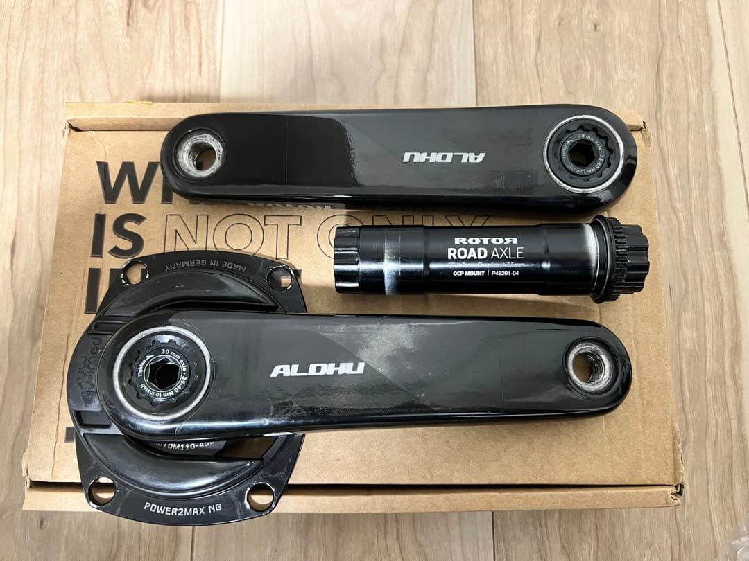 パーツ ROTOR ALDHU CARBON POWER 2max 165mm