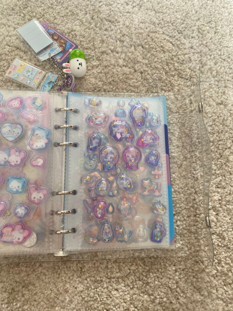 シール帳 完成品 あわわちゃん、しずくちゃんなど平成ボンボンドロップ