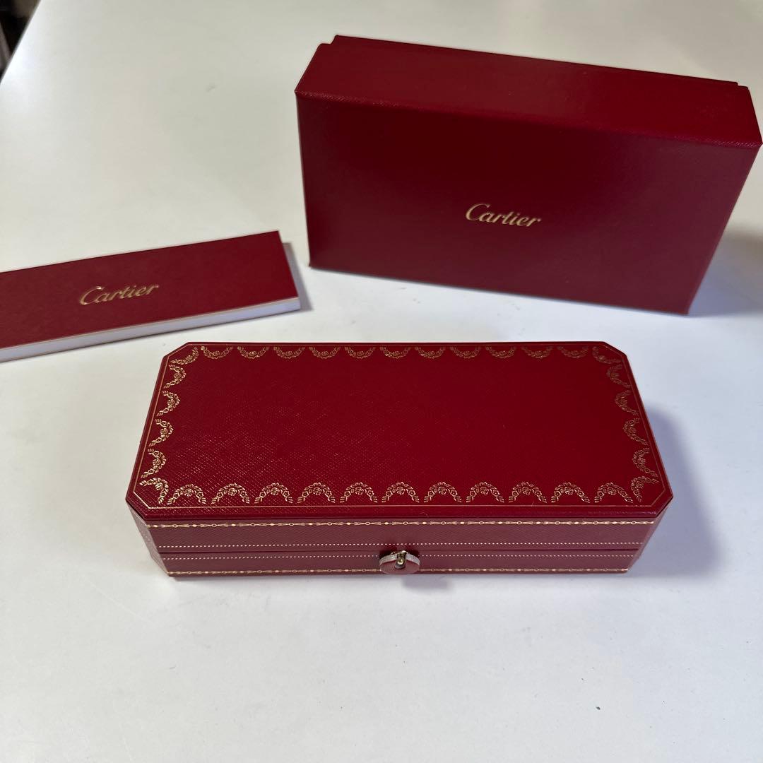 【100%本物】Cartier ボールペン ストライプデザイン　箱付き