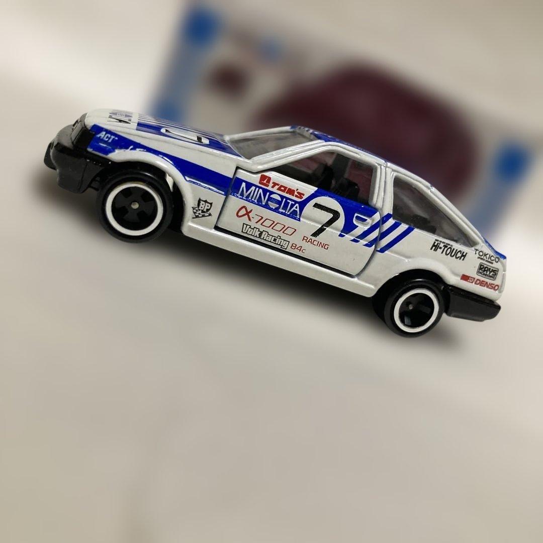 トミカMINOLTA AE86レビン未使用 グループＡ　iiADO特注　日本製