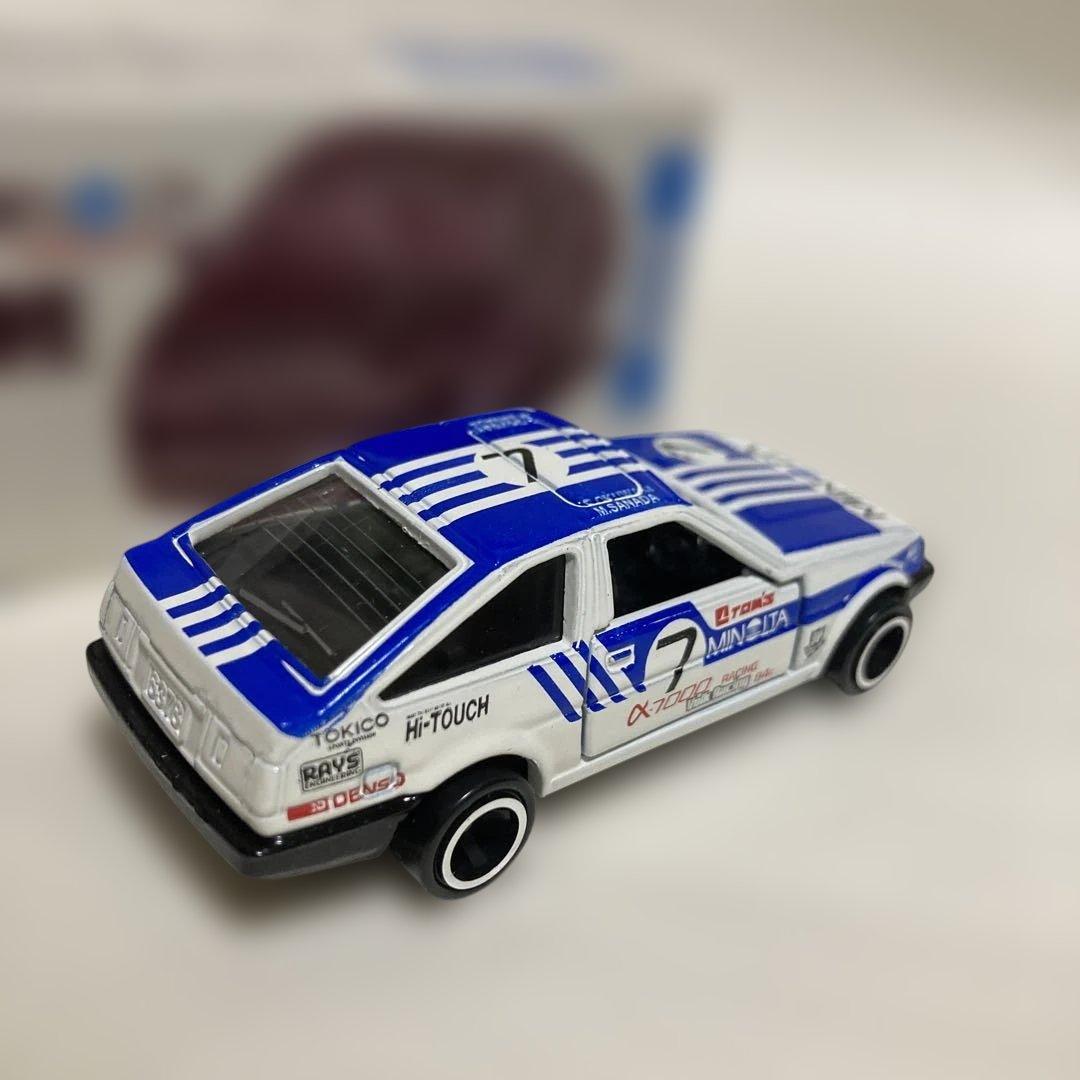 トミカMINOLTA AE86レビン未使用 グループＡ　iiADO特注　日本製