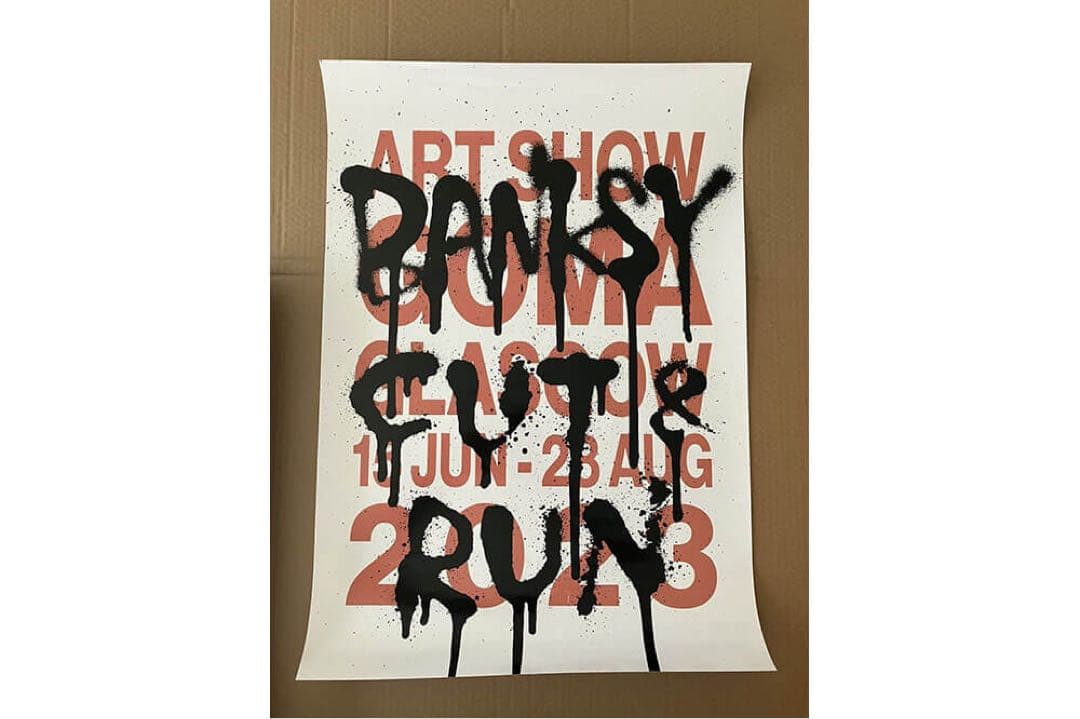 BANKSY CUT&RUN ポスターのみ