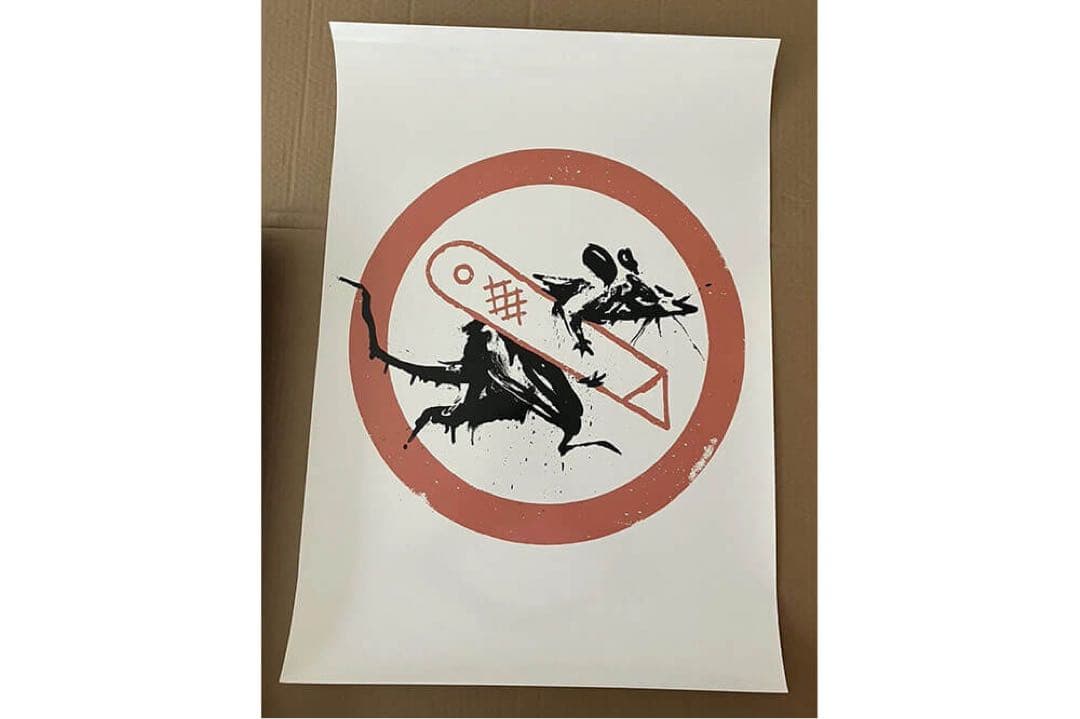 BANKSY CUT&RUN ポスターのみ