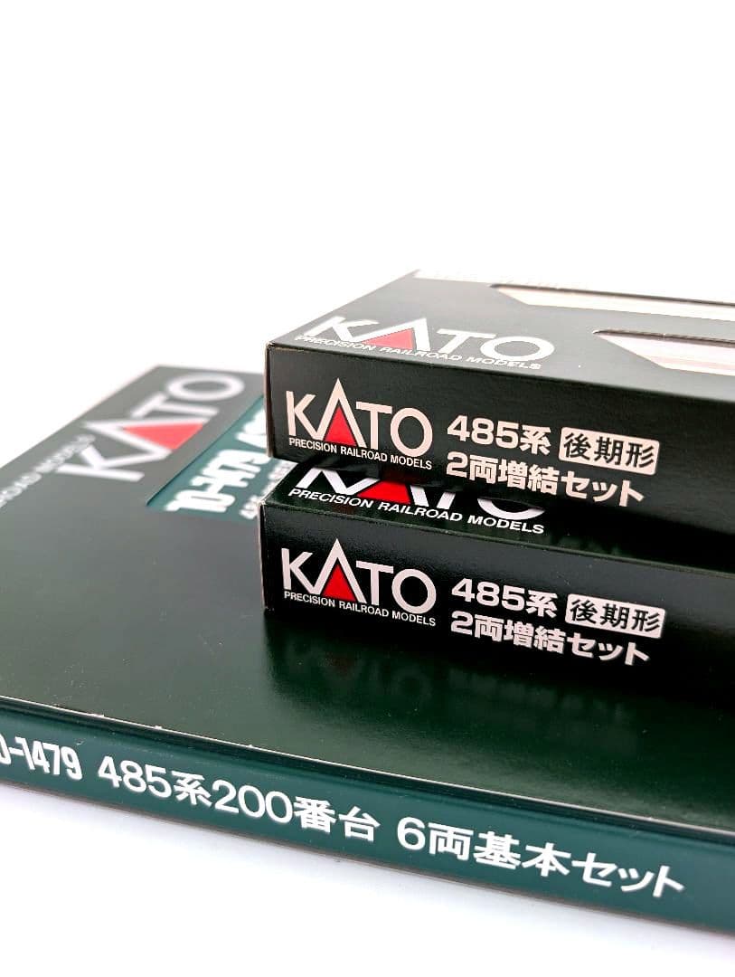 KATO 485系　200番台　6両基本セット+2両増結セット×2 合計10両