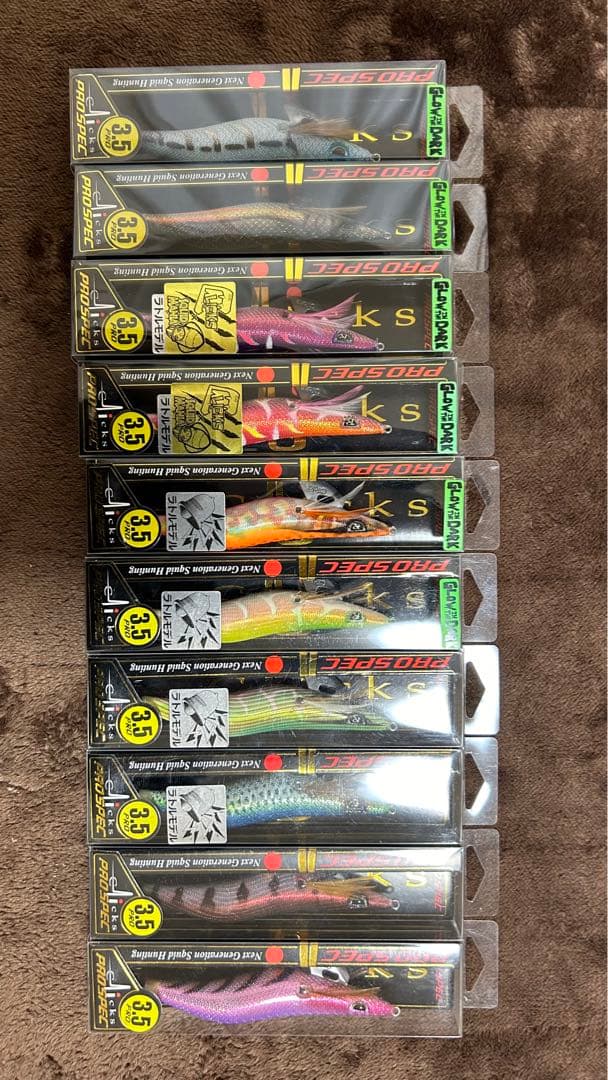 カンジ クリックス エギ 3.5寸 30本セット①