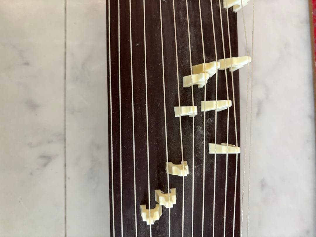 和楽器 ミニ琴 13弦 琴柱付き