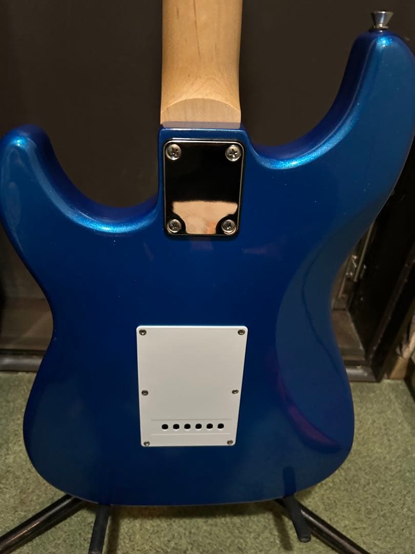 【オススメ】メタリックブルー エレキギター